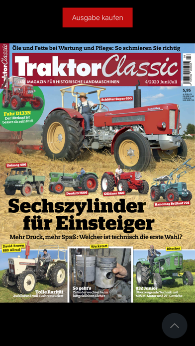 Traktor Classic Magazin Screenshot