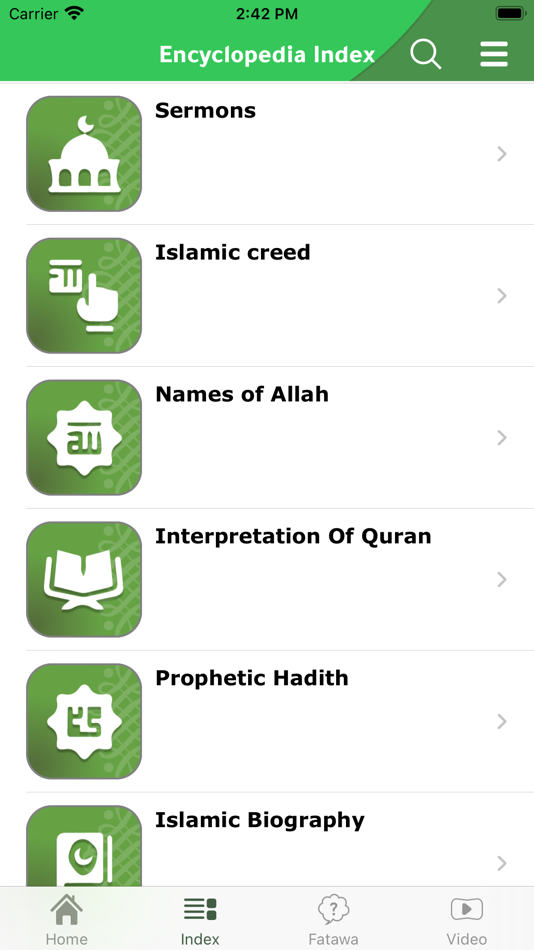 #2. Nabulsi Encyclopedia (iOS) 由: alhuda teknik