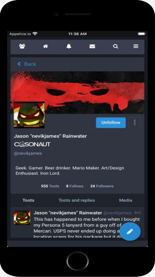 #5. CounterSocial (iOS) 由: Jay Bauer