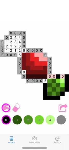 Game screenshot Fine Artist Color Pixel Number mod apk