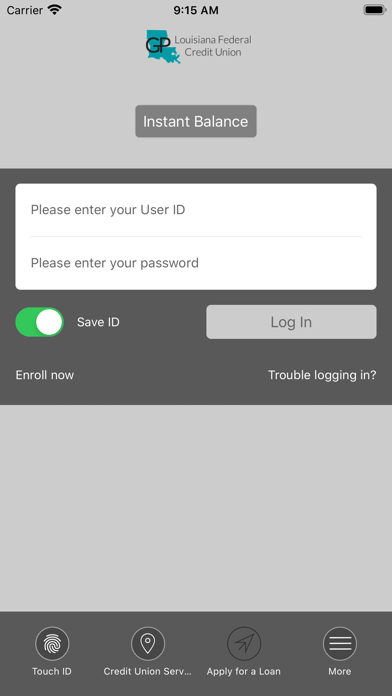 GP Louisiana FCU Mobile screenshot 2