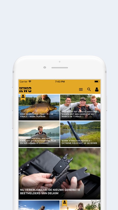 KWO Community App Screenshot