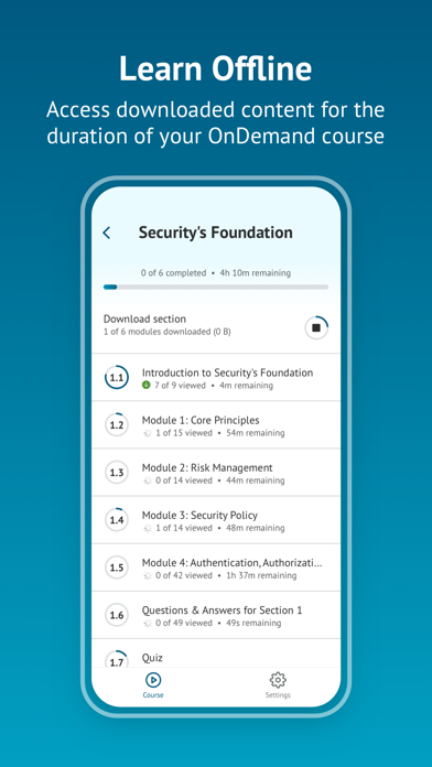 SANS OnDemand Screenshot