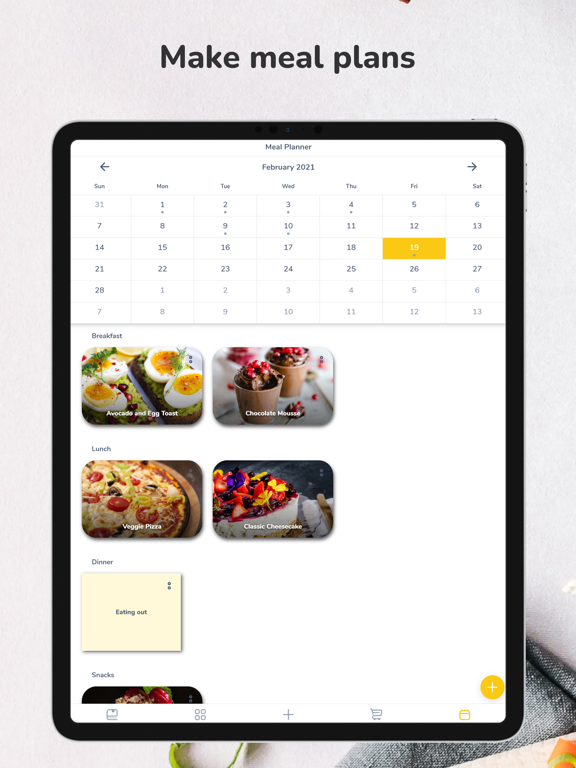 Spiciko Recipe Keeper iPad screenshot 4 - Food & Drink app