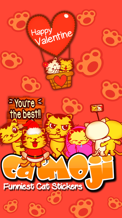CatMoji Funniest Cat Stickers Screenshot