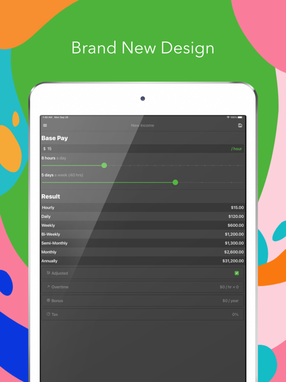 Screenshot #4 pour Salary Calculator - Pay Check