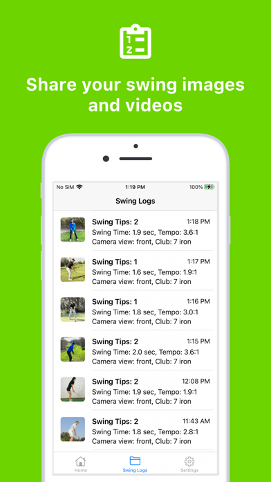 BirdieBud - Golf Swing Coach Screenshot