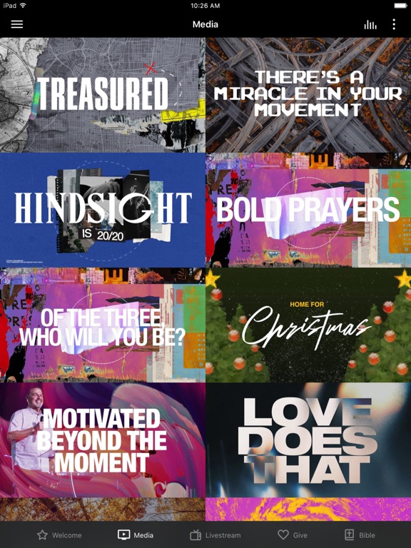 HopeUC Los Angeles iPad screenshot 2 - Education app