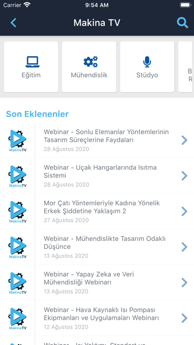 Makina Mobil Screenshot