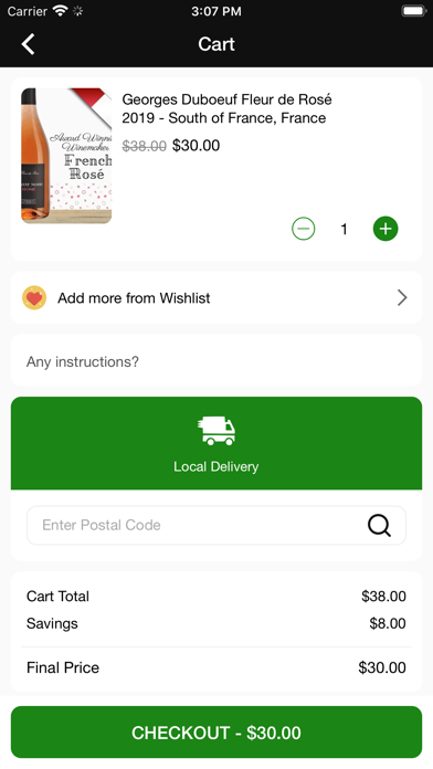 Pop Up Wine Screenshot