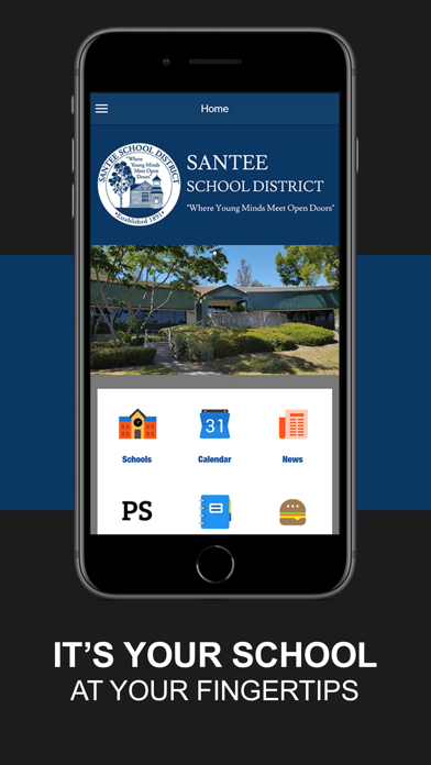 Santee School District Screenshot