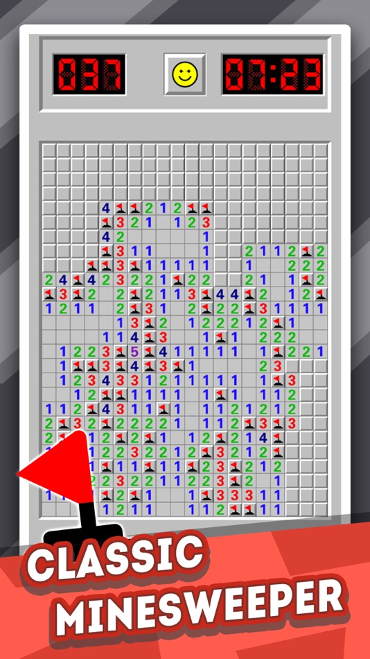 #1. Minesweeper Puzzle: Retro (iOS) Podle: 美雪 盛