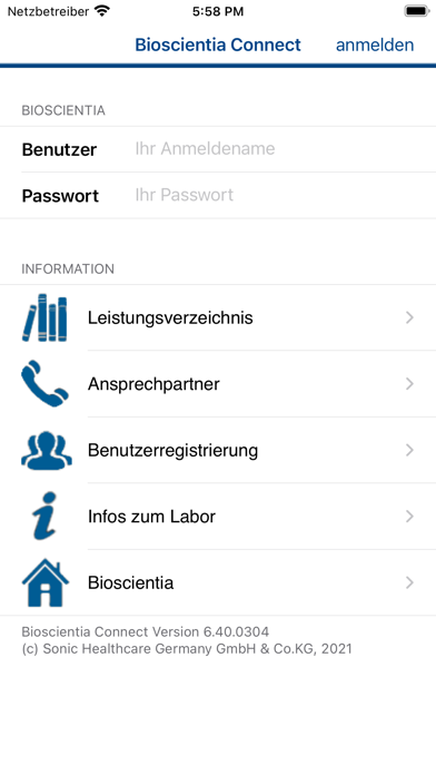 Screenshot #2 pour Bioscientia Connect