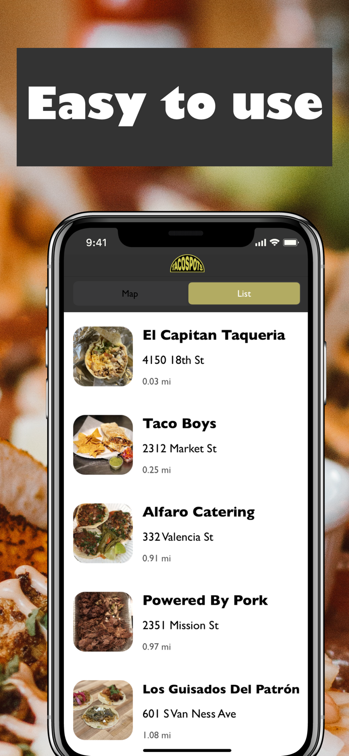 TacoSpots Find Tacos