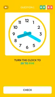 clockwise, learn read a clock! iphone screenshot 3
