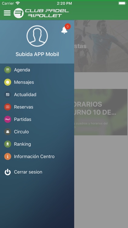 CLUB DE PADEL RIPOLLET screenshot-3