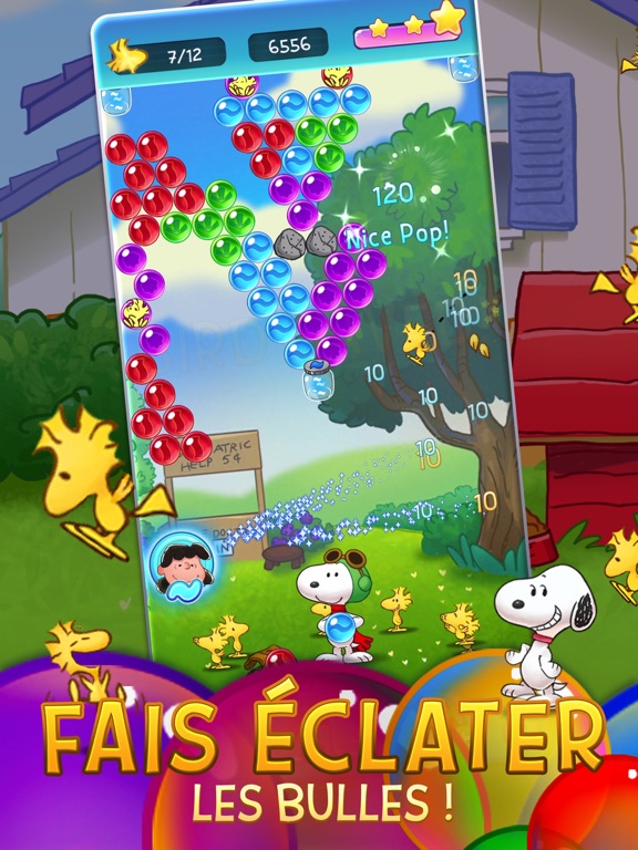 Screenshot #4 pour Bubble Shooter - Snoopy POP!