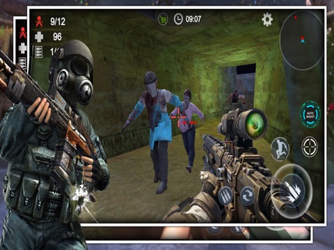 Zombie Critical Strike Ops:FPSのおすすめ画像6