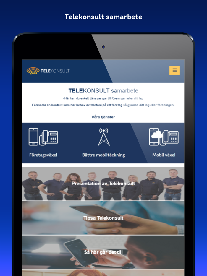 Telekonsult samarbete