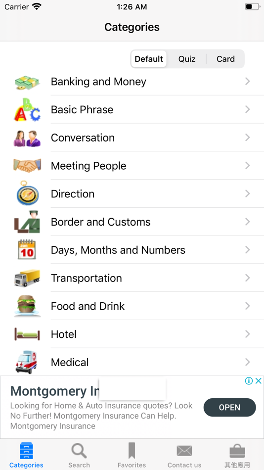 English to Spanish Phrasebook - 3.4 - (iOS)