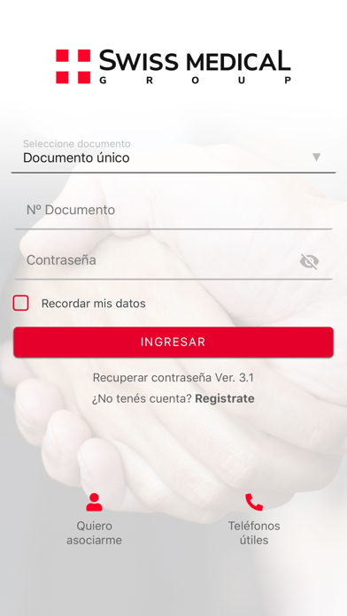 Swiss Medical Seguros Screenshot