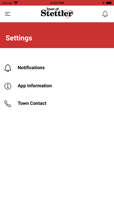 Town of Stettler App Screenshot