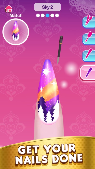 Girls Nails Done Screenshot