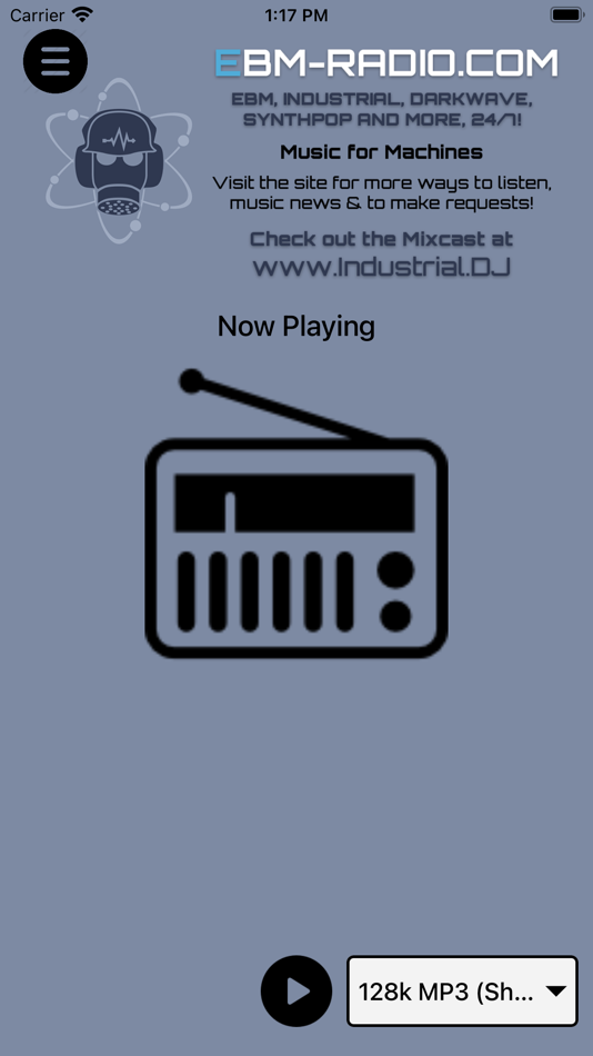 #3. EBM-Radio.com (iOS) 由: Chris Mish