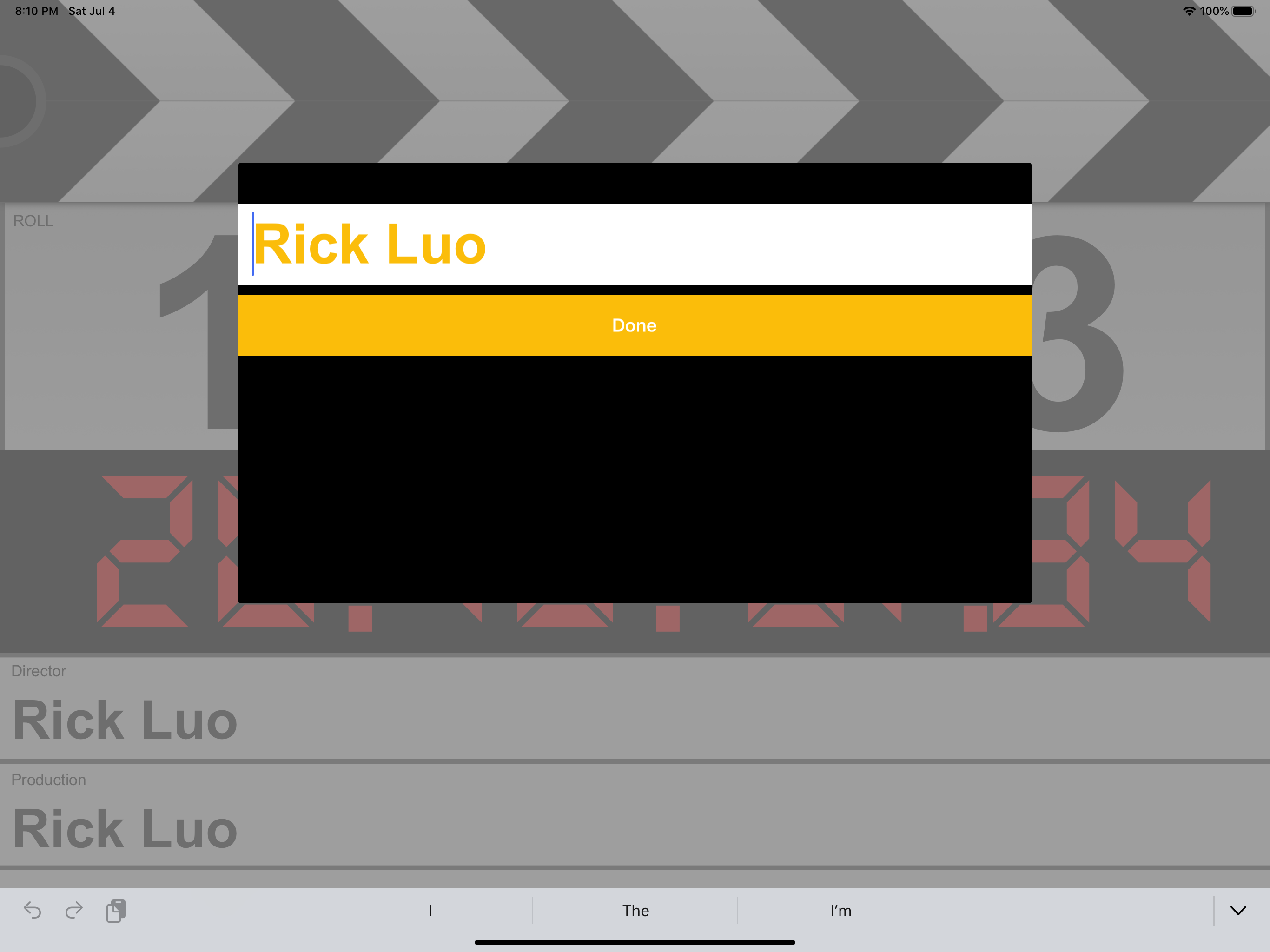 Sync Slate