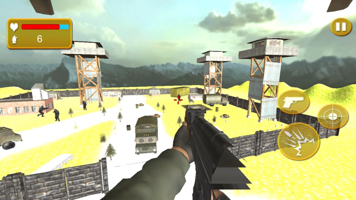 Sieg Attack With Top Strike