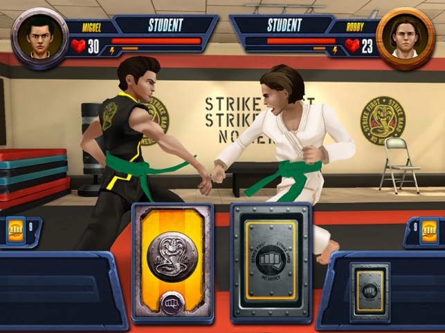 Cobra Kai ganha jogo de cartas para Android e iOS 