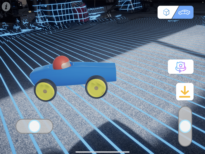AR CAR with LiDAR