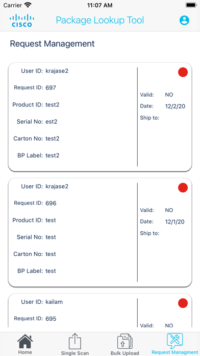 Cisco Product Verifier Screenshot