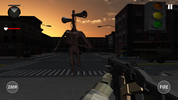 Siren Head Scary Scream Games-