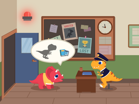 Screenshot #1 for Dinosaur Police Games for kids