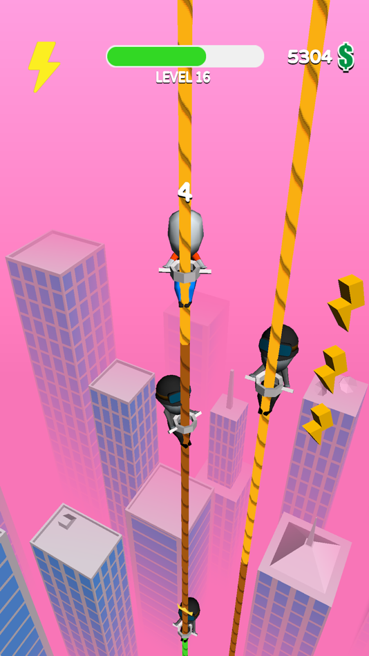#1. Fast Rope! (iOS) 由: Markus Tieche