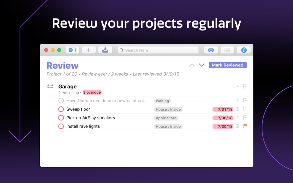 #5. OmniFocus 3 Enterprise (macOS) 由: The Omni Group