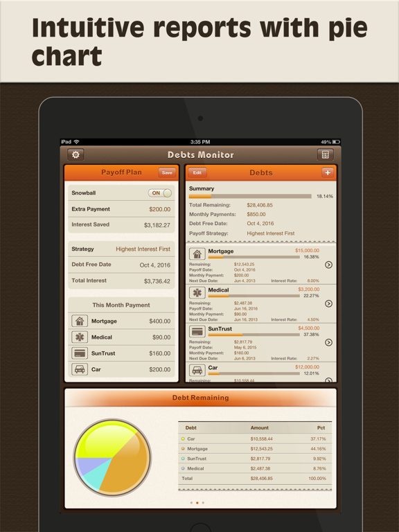 Debts Monitor Pro for iPadのおすすめ画像5