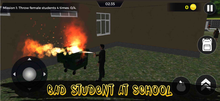 Bad Student At School