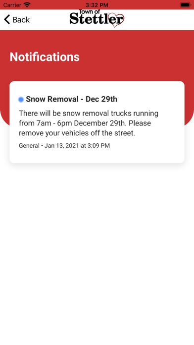 Town of Stettler App Screenshot