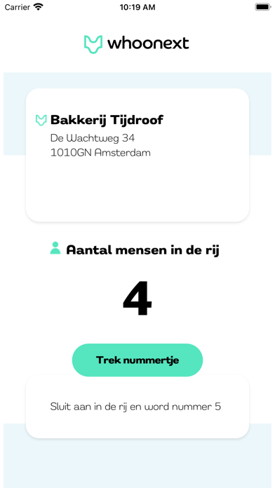 Whoonext Screenshot