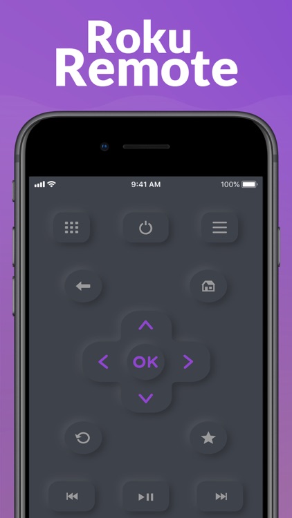 Remote for Roku TV + Stick