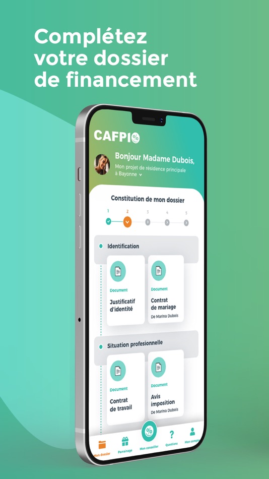 #2. Espace client by CAFPI (iOS) 由: CAFPI
