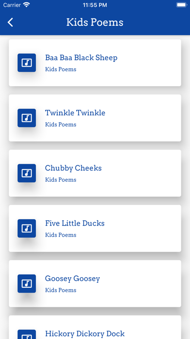 Kids Poems Collection Screenshot