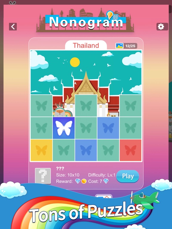 Screenshot #4 pour Nanogram Puzzle Challenge