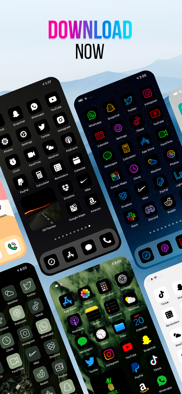 Themes - Icons App and Widget