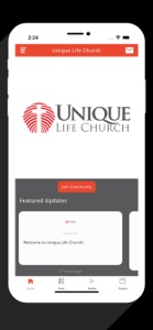 Unique Life Church App screenshot #2 for iPhone