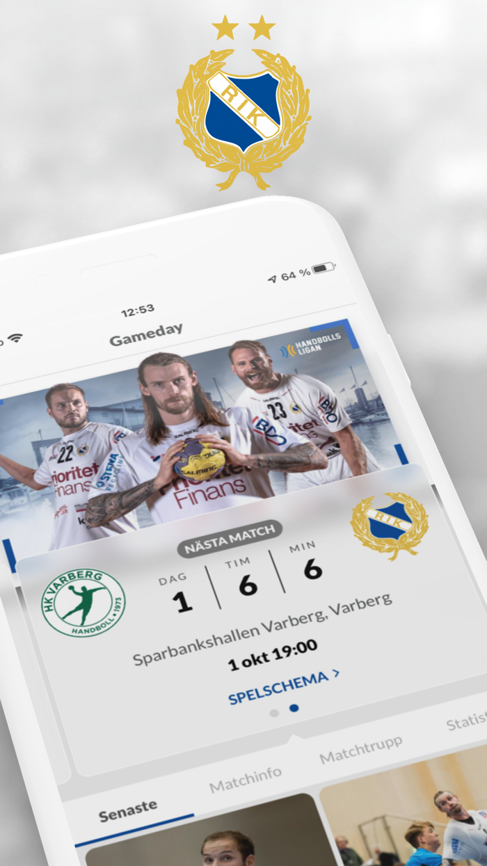 Redbergslid - Gameday