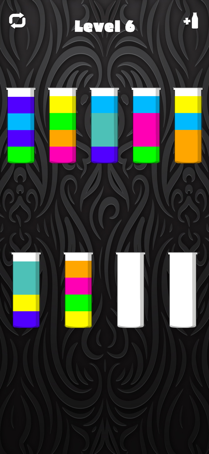 Sort Color Water Puzzle