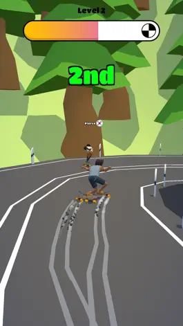 Game screenshot Downhill Longboarding apk